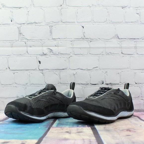 LL BEAN Black Mesh Athletic Classic Sport Workout Sneakers Shoe 8.5 M - Picture 2 of 9